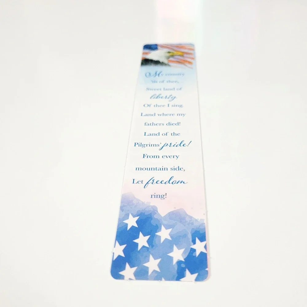 2015 America My Country Bookmark VFW Veterans Mission Vision Values- promotional